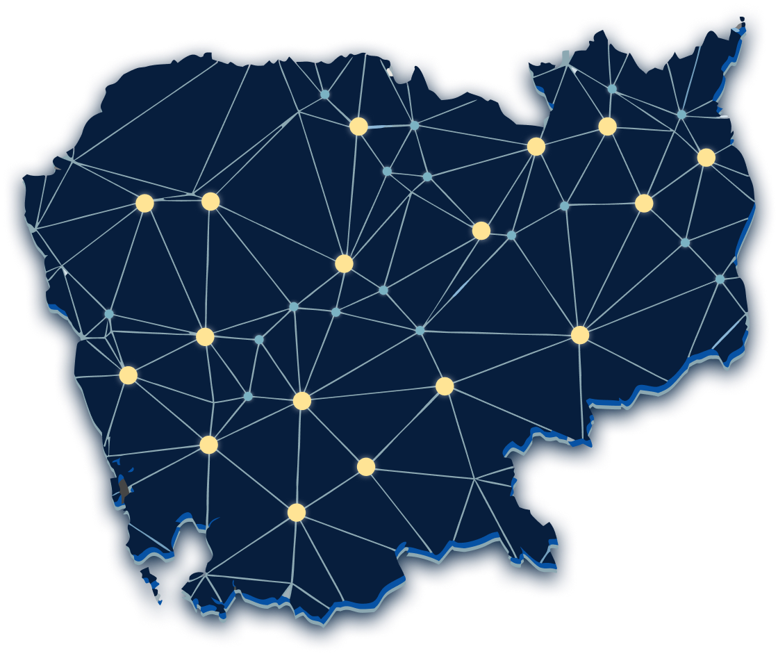 Our Footprint Across Cambodia, Within Reach